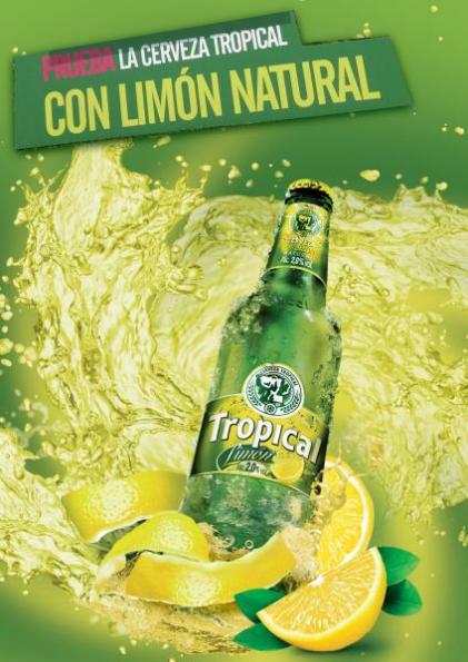 Living Lemon - Cerveza Tropical Limón